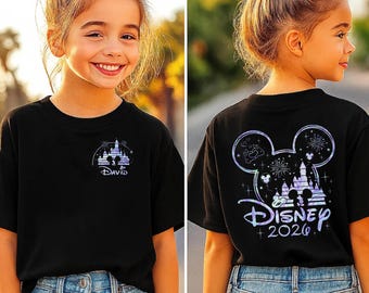 Custom 2026 Disneyland Shirt, Mickey Mouse Disneyland Trip Shirt, Disneyland Trip 2026,Family Vacation Shirt