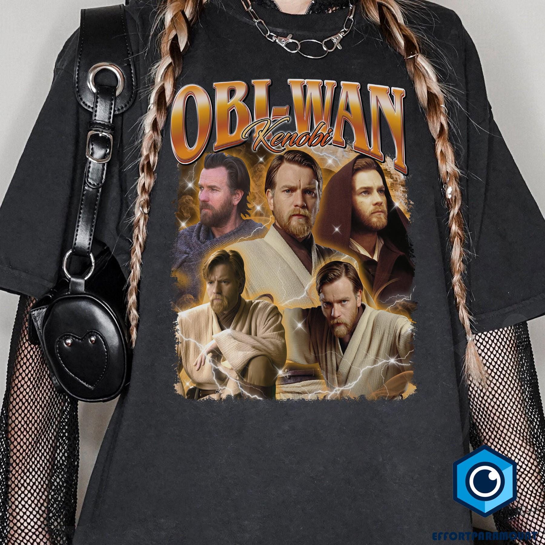 Obi-wan Kenobi Vintage T-shirt, Starwars Characters Shirt, Obi-wan