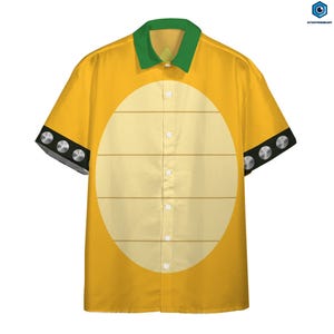 Bowser Super Mario Hawaii Shirt, Bowser Super Mario Cosplay Tropical Hawaiian Shirt, Summer Hawaiian Shirt, Hawaii Shirt for Men Women Tee