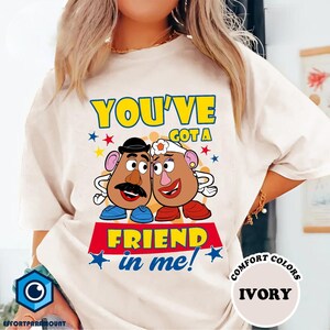 Chemise Vous avez un ami en moi, chemise Toy Story Woody, chemise Disneyland Toy Story 5, chemise personnages Toy Story, t-shirt personnages Toy Story image 7