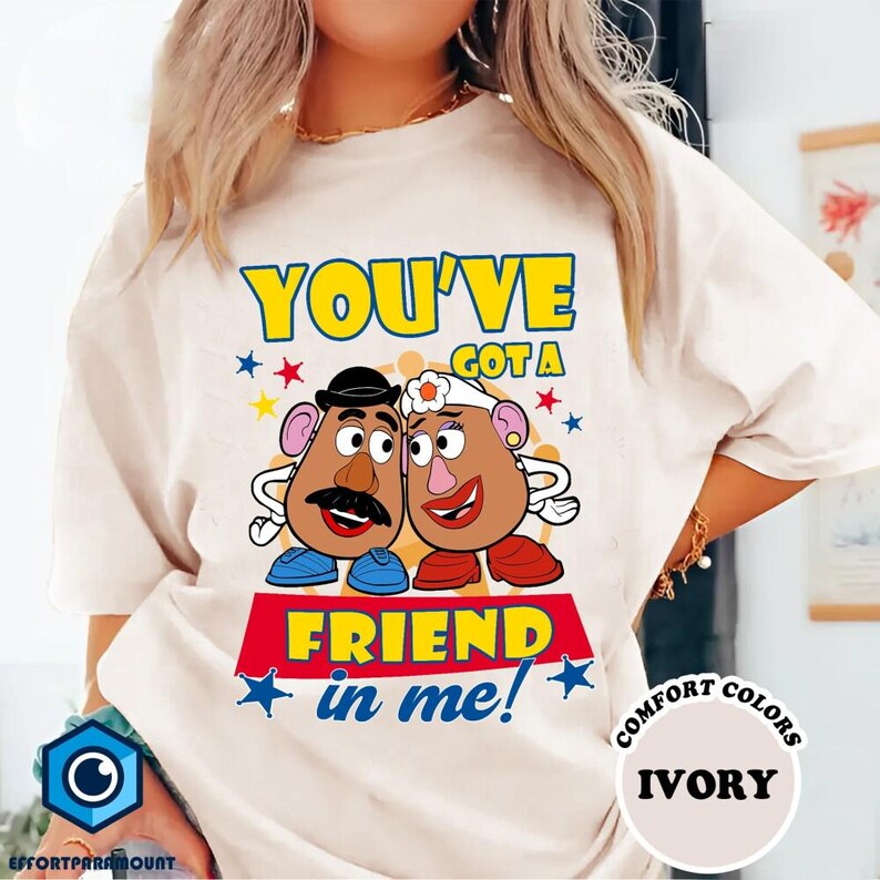 Chemise Vous avez un ami en moi, chemise Toy Story Woody, chemise Disneyland Toy Story 5, chemise personnages Toy Story, t-shirt personnages Toy Story image 7