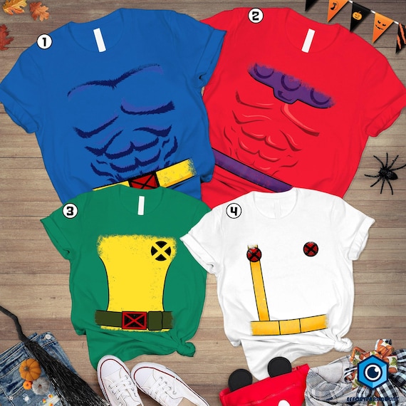 X-Men Shirt | X-Men Halloween Matching Shirt | Halloween Shirt | X-Men Costume Shirt | Superhero Matching Shirt | Family Matching Tee