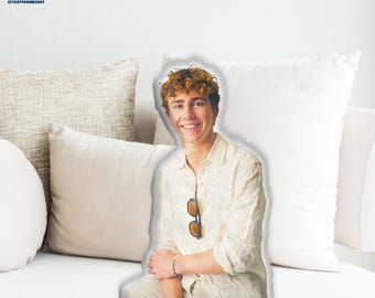 Walker Scobell Plush Pillow Percy Jackson Fan Girl Plushie Best Gift Teen Girls, Walker Scobell Face Pillow Percy Jackson and the Olympians