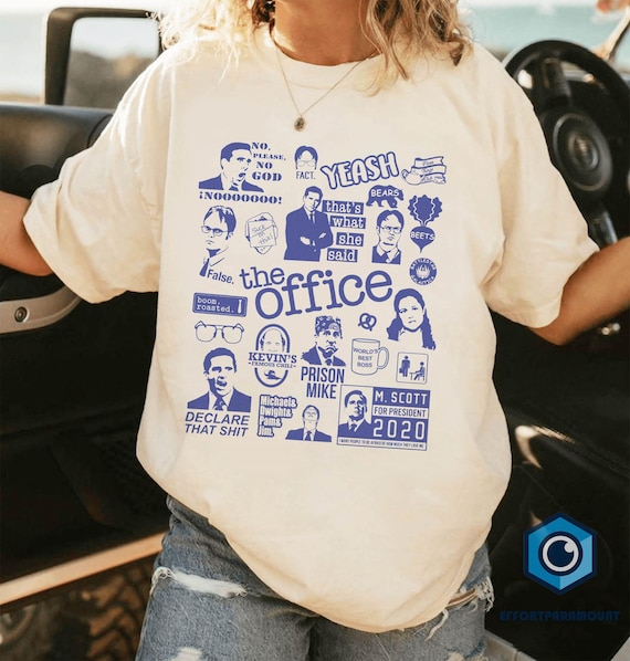 the office graphic tees