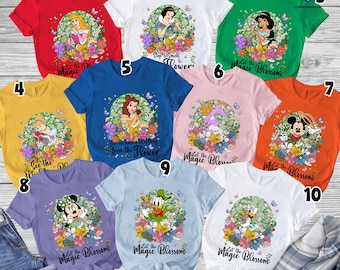 Custom Disneyworld Epcot International Flower & Garden Festival 2026 Shirt, Mickey And Friends Figment Dragon Gardener Tee, WDW Family Trip