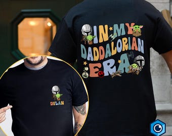 In My Dadalorian Era Shirt, Mandalorian Father Day Shirt, Dadalorian This Is The Way, Starwars Dad Shirt