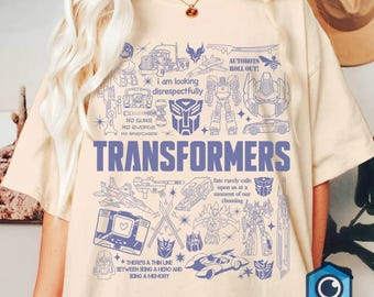 Vintage Transformers Sweatshirt, Transformers Autobots Shirt, Transformers Movie, Rise of the Beasts, Optimus Prime