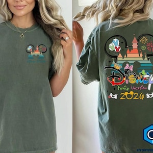Disneyworld 2026 Family Trip Shirt, Family Disneytrip Matching Shirts, Personalized Disneyland T-shirt, Family Vacation Trip Shirt image 1
