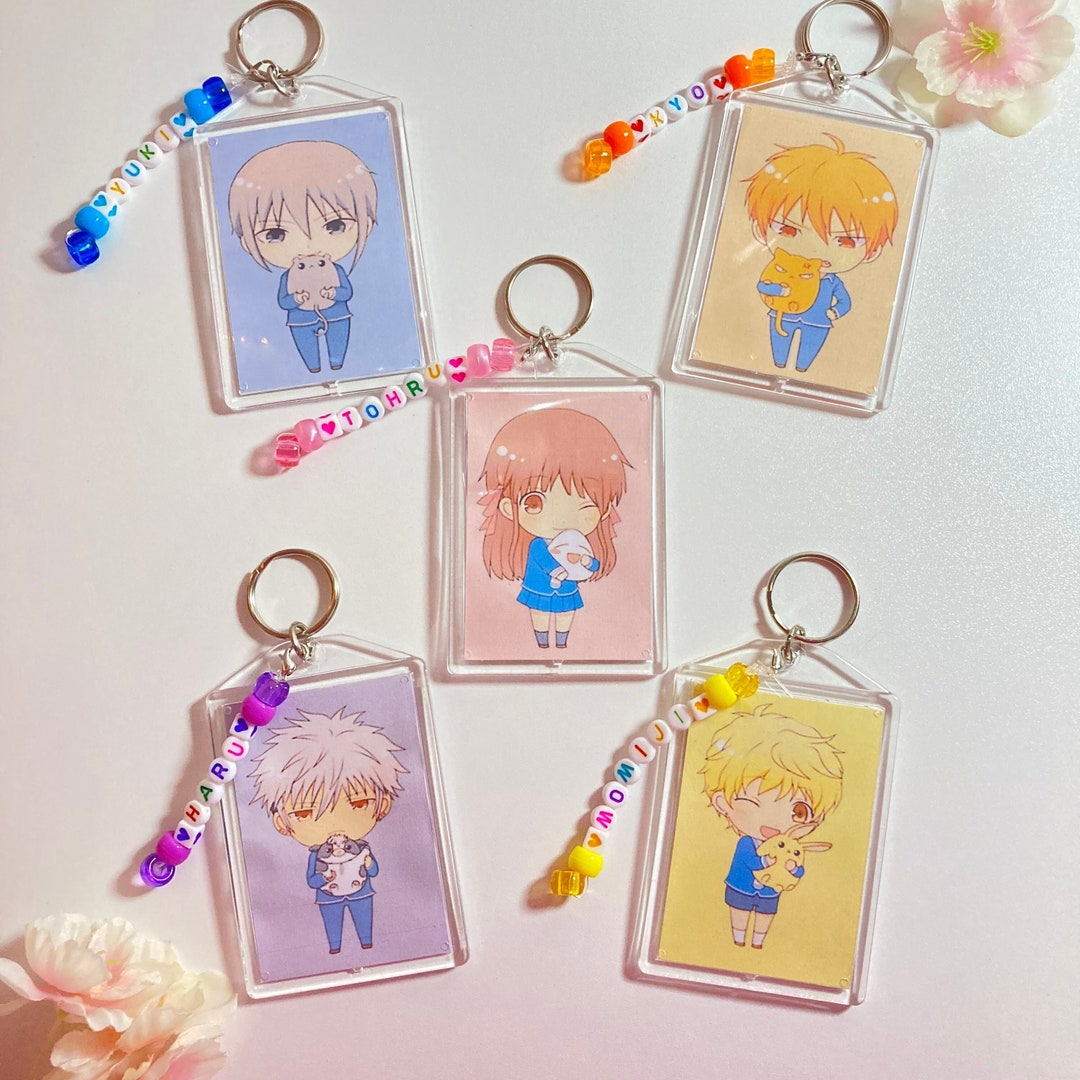 Fruits Basket Large Kandi Keychains Etsy