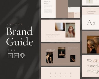 Elegant Brand Style Guide Template