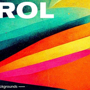 FROL - Abstract Retro Backgrounds - Etsy