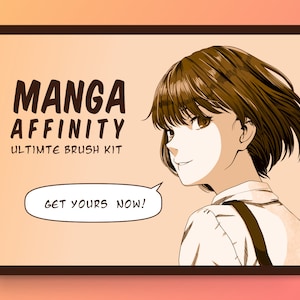 Pinceles y bolígrafos de anime Manga Affinity