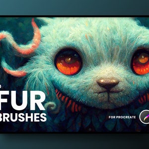 FUR Brushes Realistic Procreate Fur