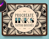 Procreate Inks Tattoo Brushes Bundle