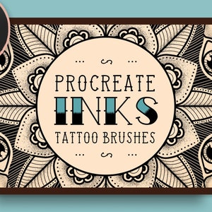 Procreate Inks Tattoo Brushes Bundle