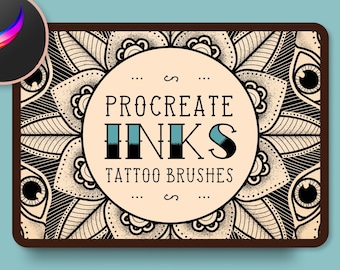 Procreate Inks Tattoo Brushes Bundle