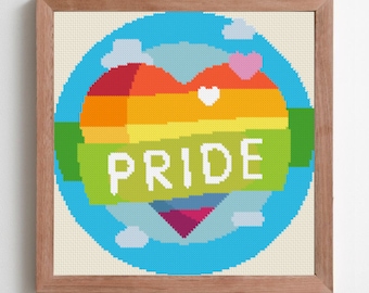 Pride | Counted Cross Stitch Pattern | Instant PDF Download