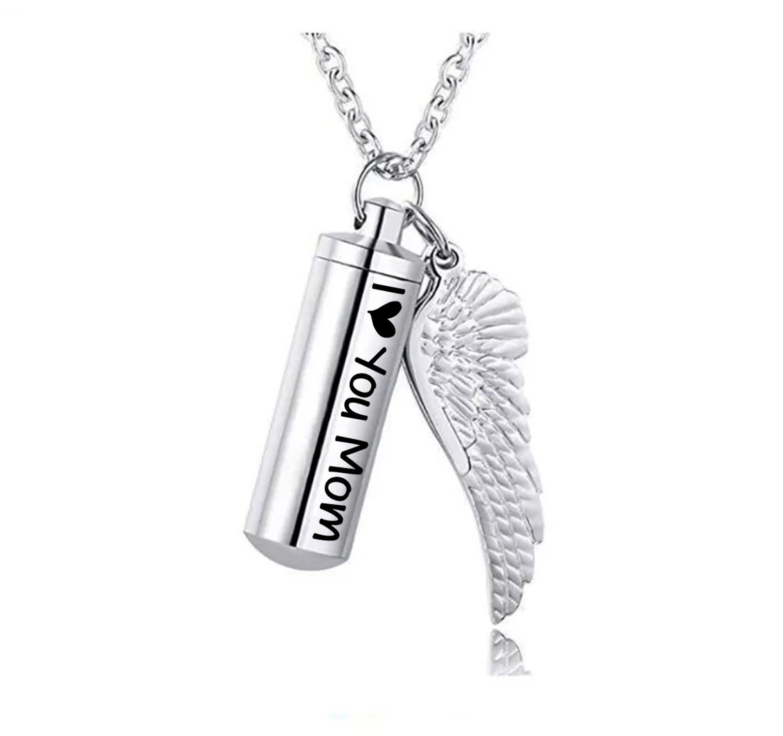 Keepsake Diamond Angel Wings Cremation 