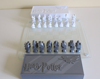 Harry Potter Schachfigur Weißer Bauer white Knight Chess Miniature 