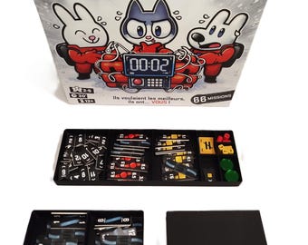 Bomb Busters - Insert and Deluxe/upgrade Components - Board