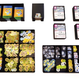 Compatible insert for Ark Nova and Marine Worlds expansion