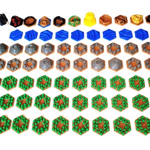 Tuiles 3d - Terraforming mars