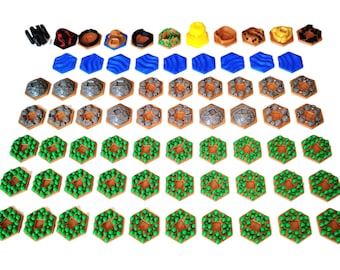 3d tiles - Terraforming mars