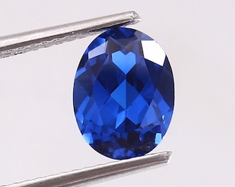AAA 1.90 Carat Cornflower Blue Sapphire Oval Cut Gemstone Jewelry Making Tools & Raw