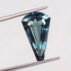 AAA Flawless Indicolite Tourmaline Loose Fancy Gemstone Cut, Blue Green Tourmaline Stone Gemstone Jewelry Making & Tools And Ring 6.35 Carat