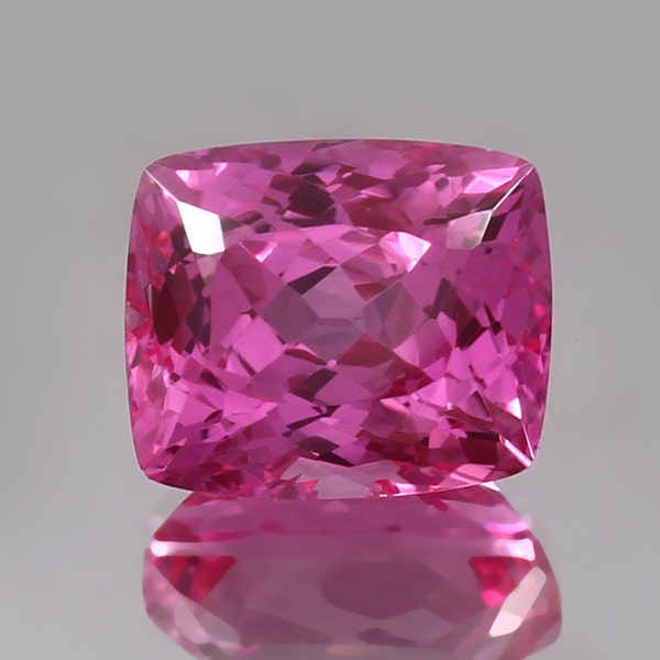 AAA Flawless Ceylon Pink Sapphire Loose Gemstone Cut, Loose Cushion Pink Sapphire Cut Stone For Jewelry Making Tools & Ring Raw 13 carat