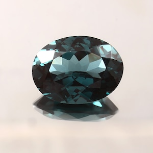 AAA vlekkeloos 10,75 crt blauwgroene indicoliet toermalijn losse edelsteen geslepen, ovaal geslepen echte toermalijn sieraden maken gereedschap en ring onbewerkt