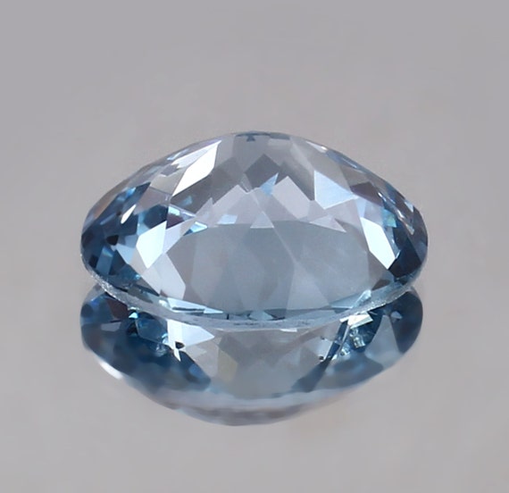 Aigue-marine Naturelle Du Brésil - 3.65 Carats, Taille émeraude, Pure à La Loupe - Neuf Sans Boîte