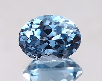 AAA 4.50 Carat Brazilian Aquamarine Gemstone Oval Cut, March Birthstone Jewelry Making Product