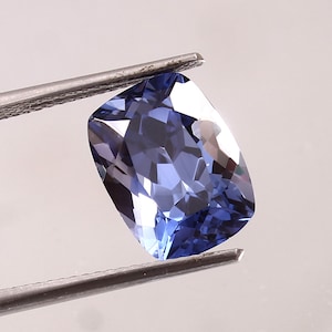 AAA 10x8 MM Ceylon Royal Blue Sapphire Loose Gemstone Cut, Cushion Cut Transparent Blue Sapphire Jewelry Making Tools & Ring Raw Product
