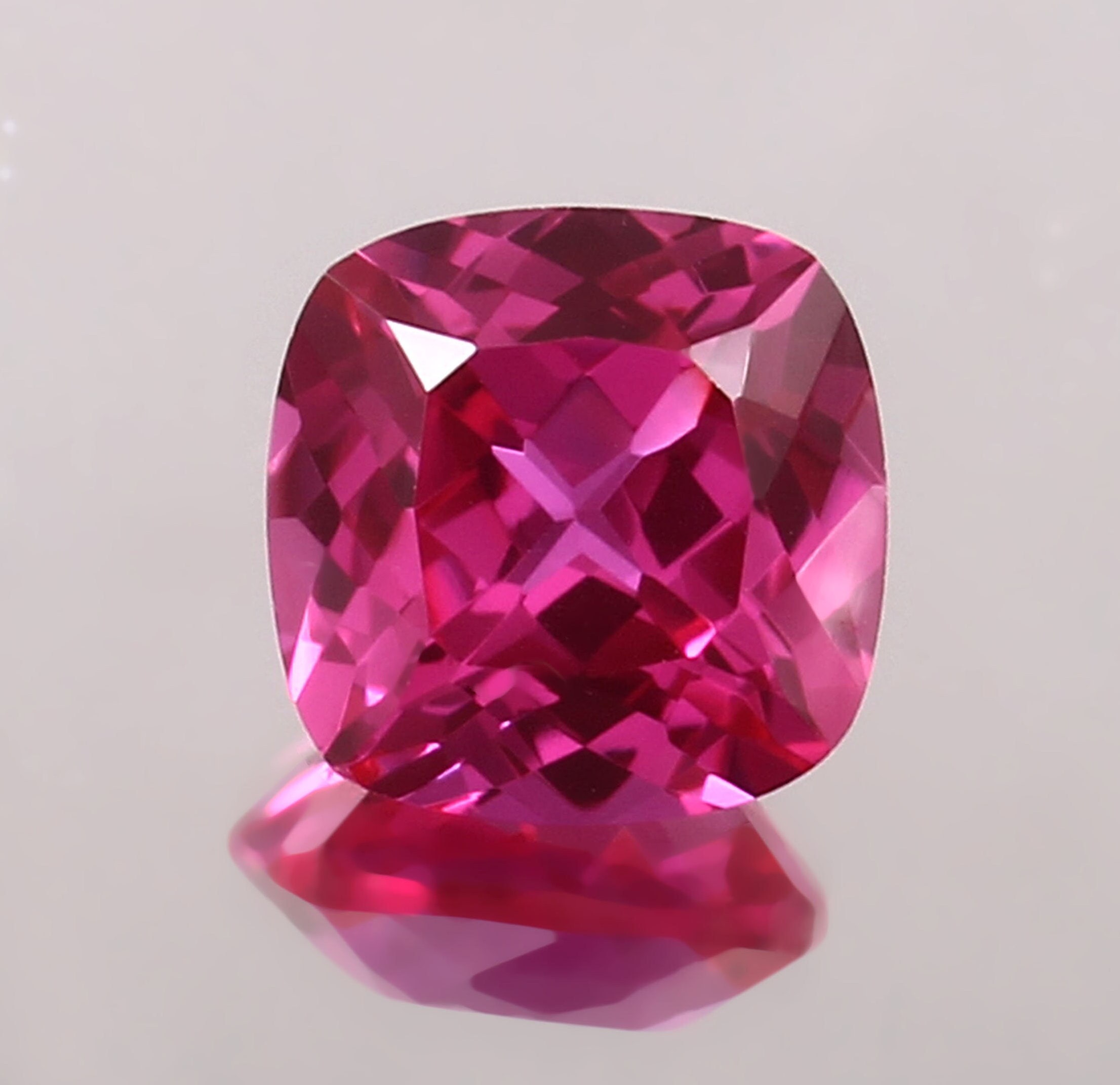 AAA Mozambique Red Ruby: 11mm Cushion Cut Loose Gemstone - Etsy Canada