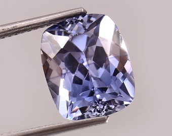AAA Ceylon koningsblauwe saffier: 10 x 12 mm kussengeslepen losse edelsteen