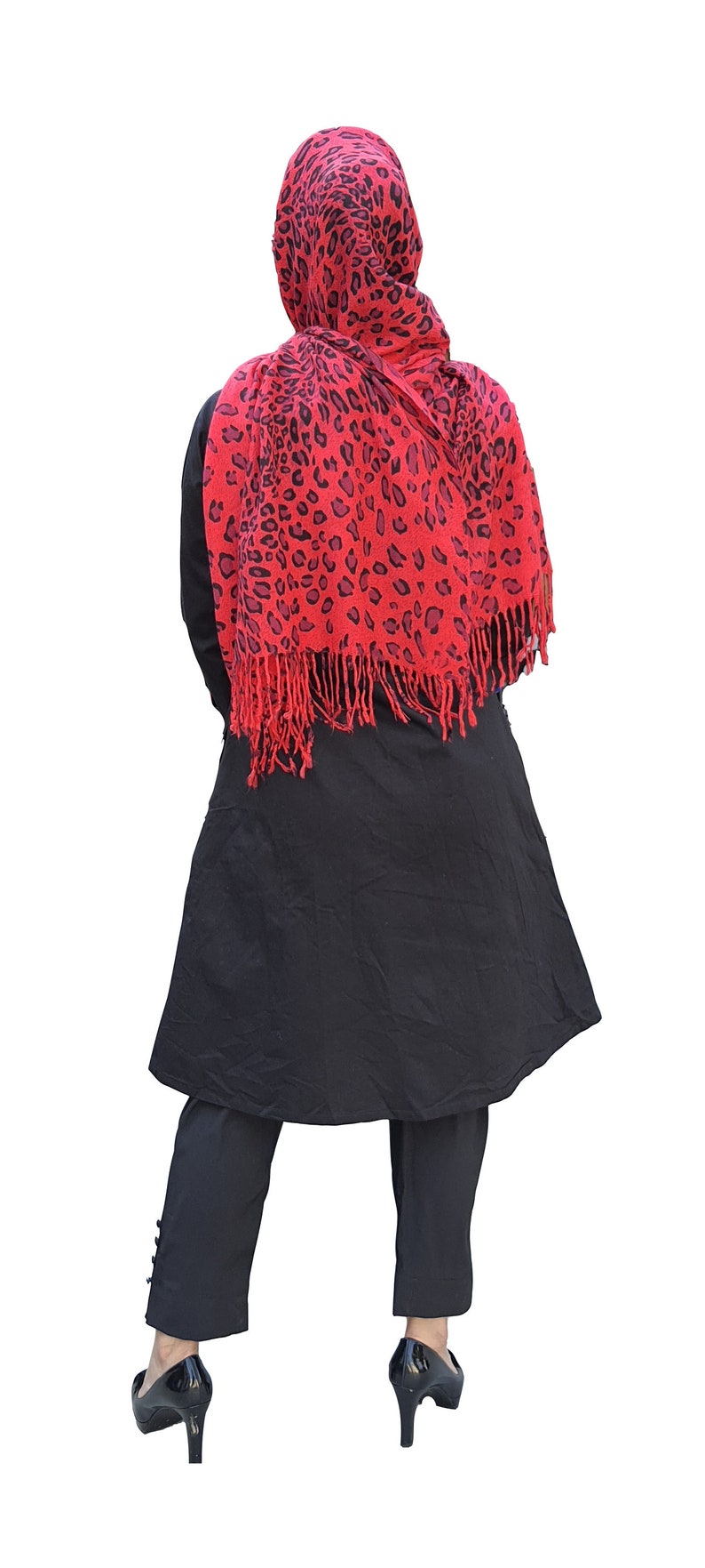 Tunic pants floral embroidered 100/% cotton set.