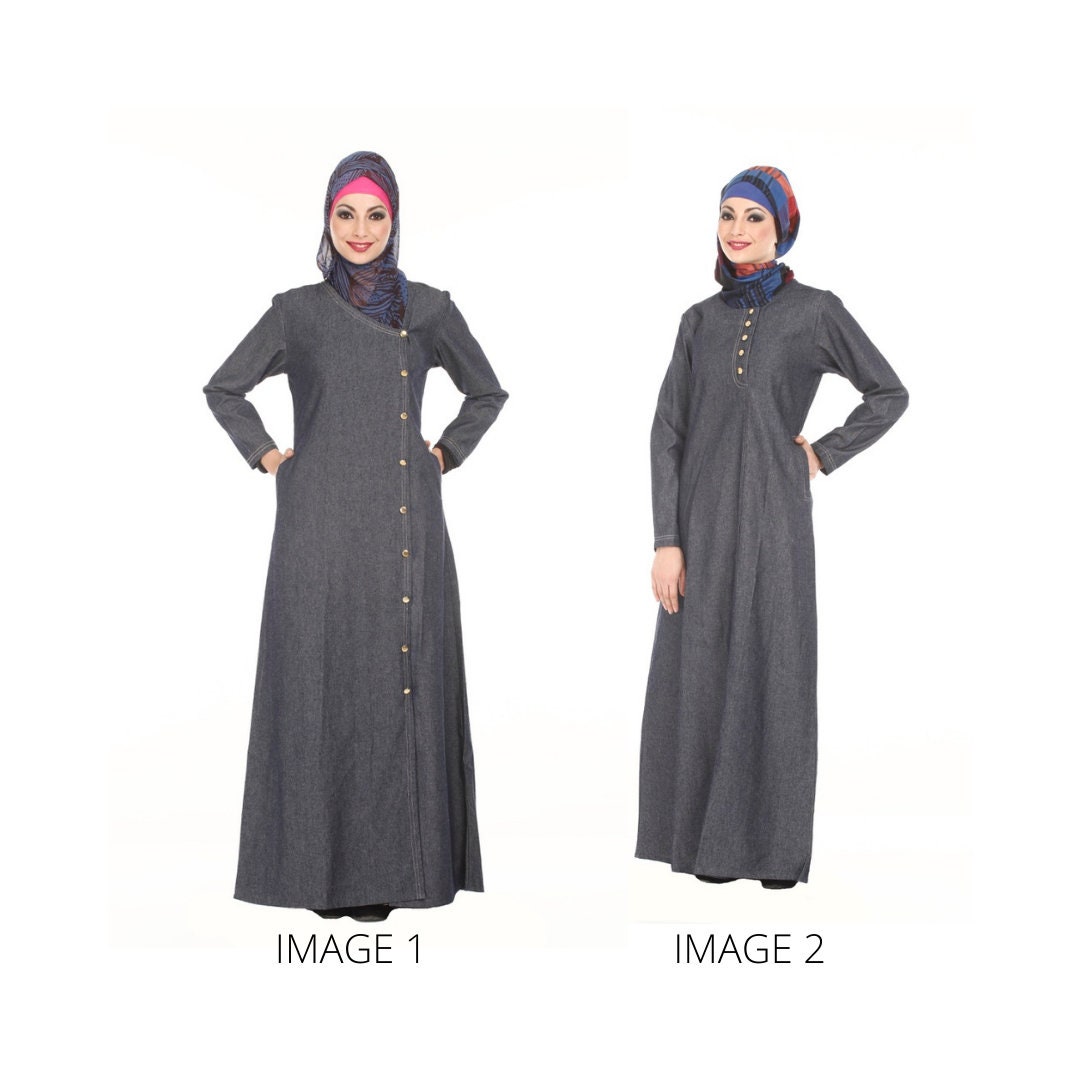 abaya with side pockets