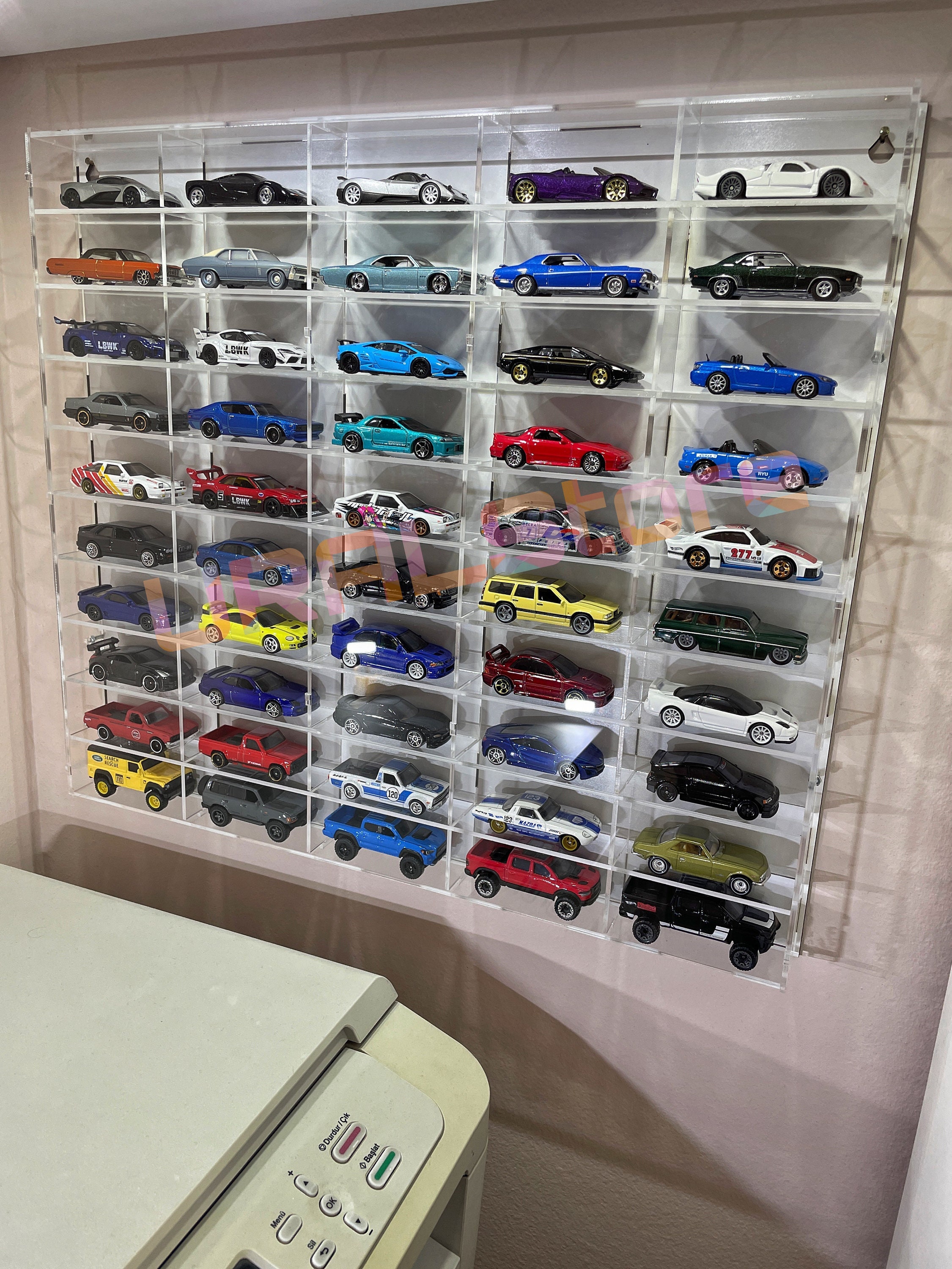 Freeze Display, 2024 New Freeze Display Case, 5/10/20 3D Clear Display Box,  Freeze Display Hot Wheels, Freeze Display for Cars, Toys, Medals, Jewelry