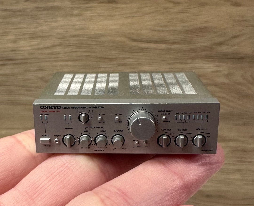 1/12 Dollhouse Miniature Amplifier Speaker Stereo - Etsy