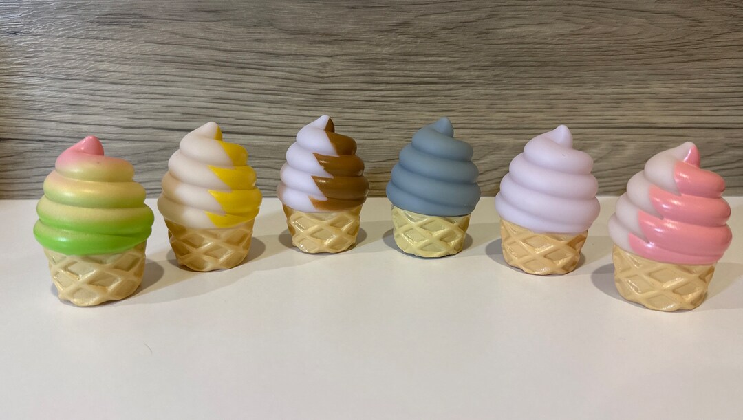 Miniature Ice Cream Cone LED Light Novelty Gift Etsy