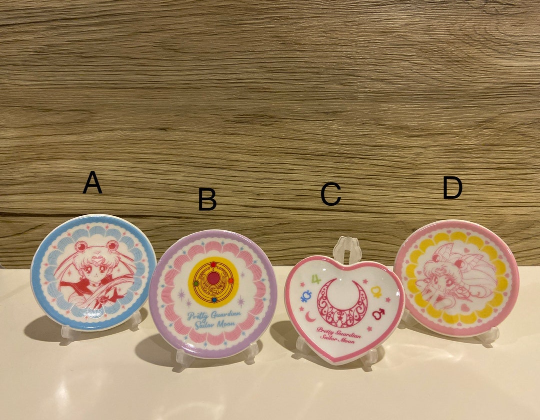 Miniature Sailor Moon Ceramic Plate With Stand Novelty Gift - Etsy