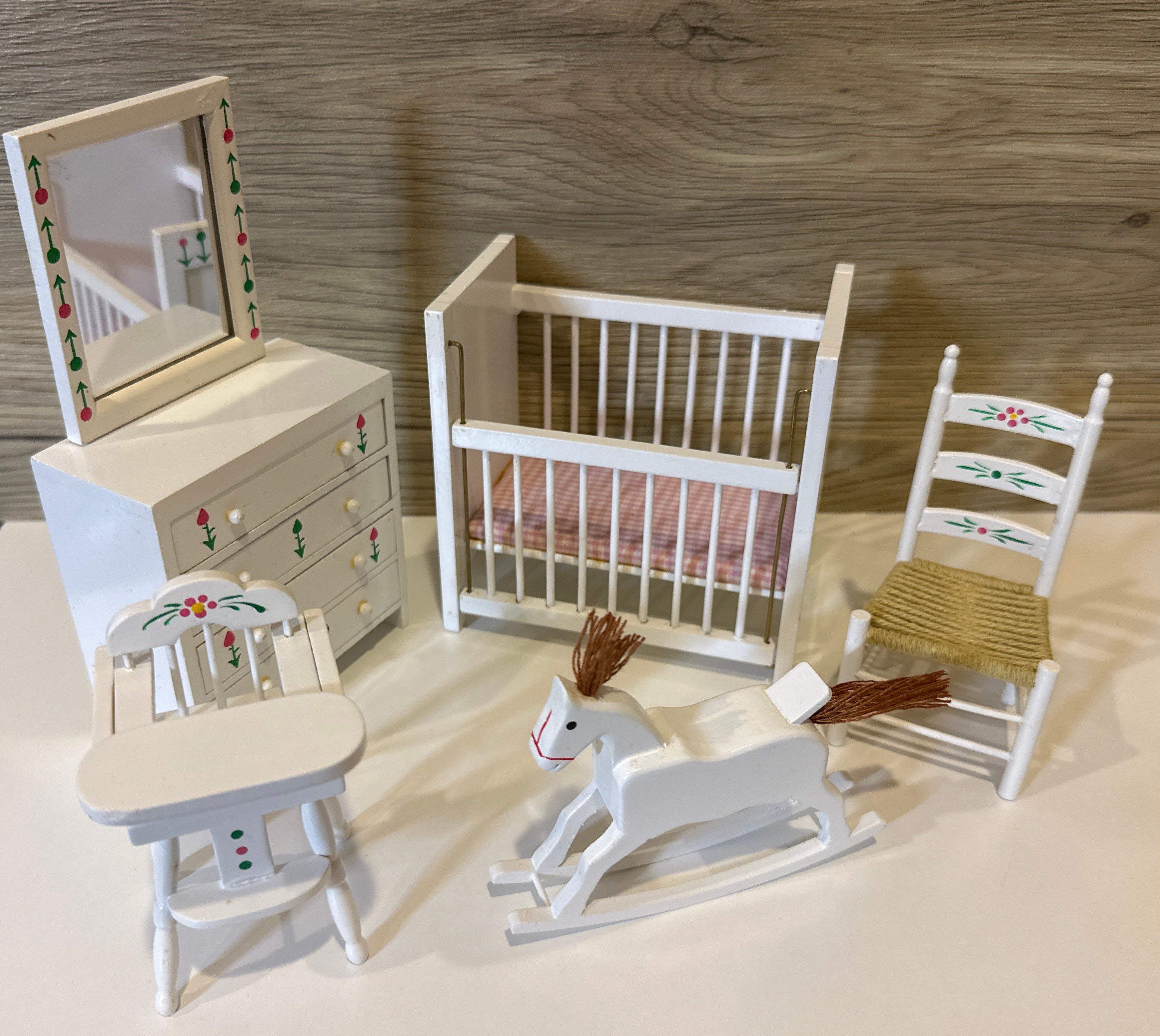 Crib and rocking chair set new arrivals