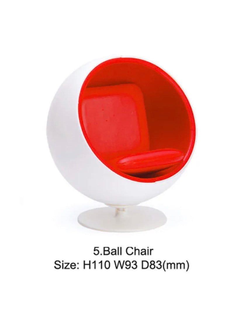 Kardiel outlet ball chair