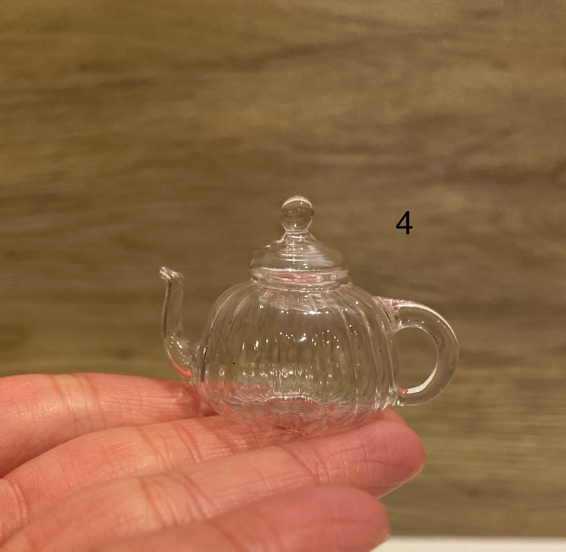 Mini Small Teapot Crafts Ornaments Heated Glass Pot Teapot - Temu