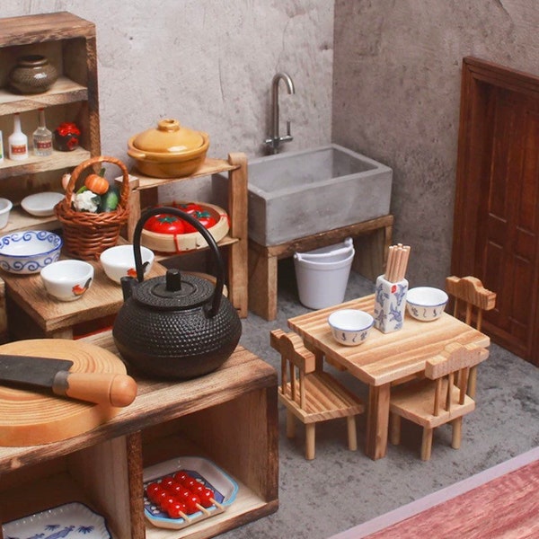 Working Mini Kitchen Etsy