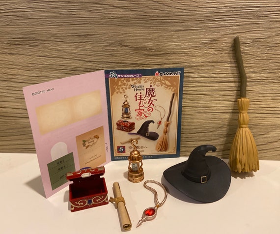 Re Ment Miniature Witchs House Witch Boom Witch Hat Treasure Etsy