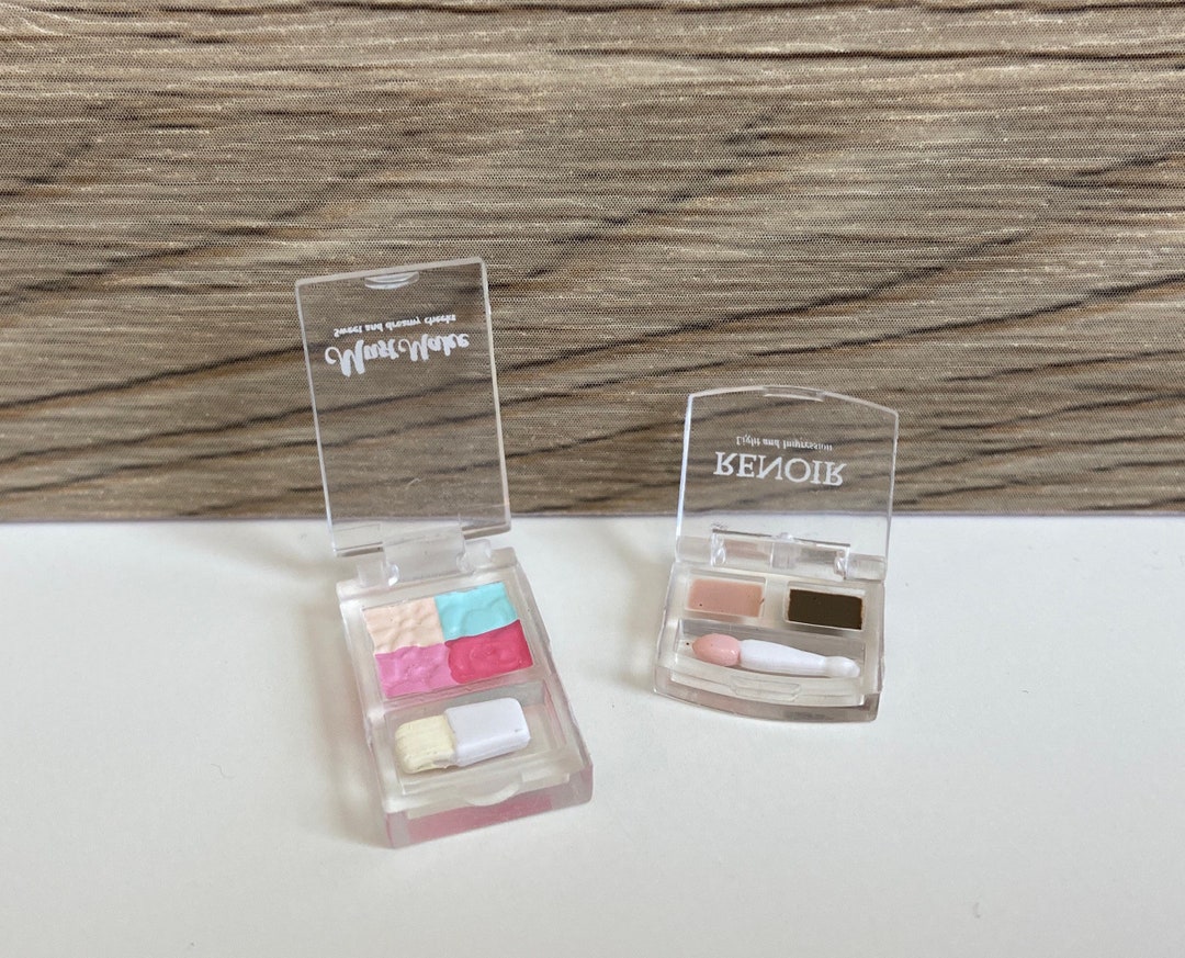 Dollhouse Miniature Cosmetic Makeup Eyeshadow Beauty Supplies Etsy