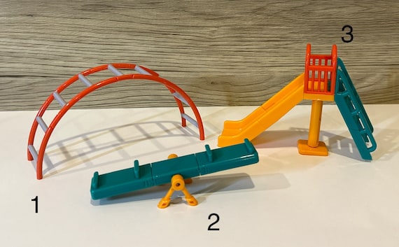 Fisher price slide and swing sale