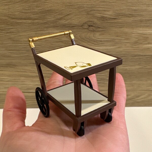 Dollhouse Bar Cart Etsy